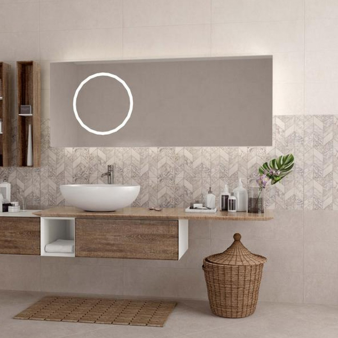 Epoka natural porcelain stoneware 45x45 – Fiore Ceramica 11.4.41.1635 – снимка 1
